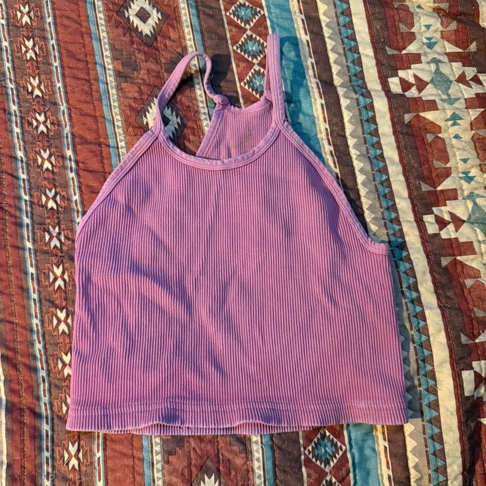 FP Movement Crop Ribbed tank top size medium
